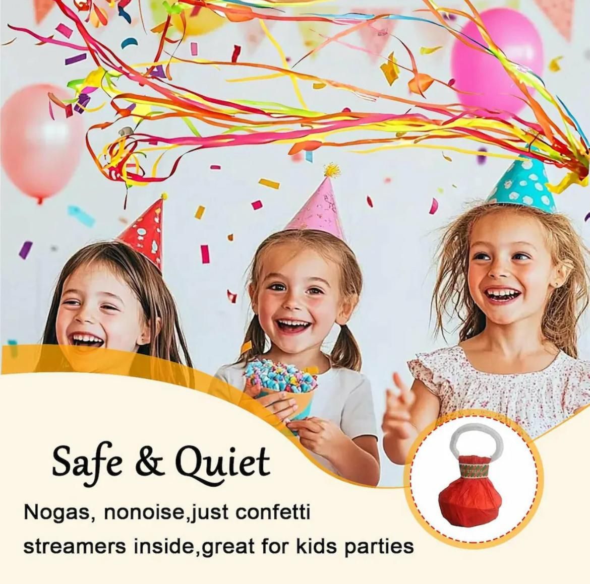 10 Pcs Mix Color Hand Throw Confetti