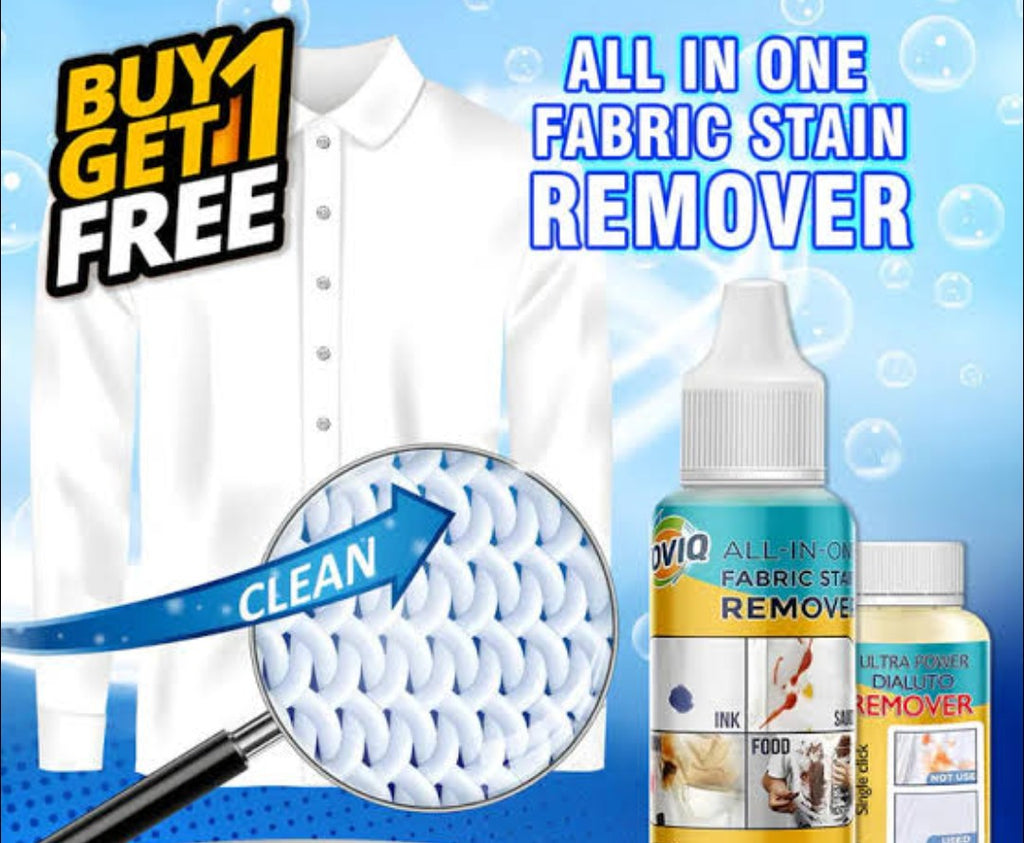 All in One Fabric Stain Remover 100ml (Pack of 2 Bottle 50ml Each