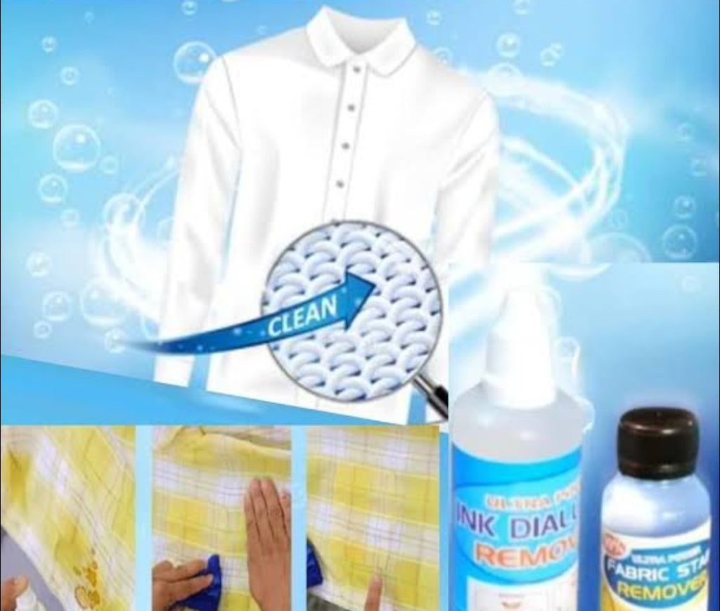 All in One Fabric Stain Remover 100ml (Pack of 2 Bottle 50ml Each