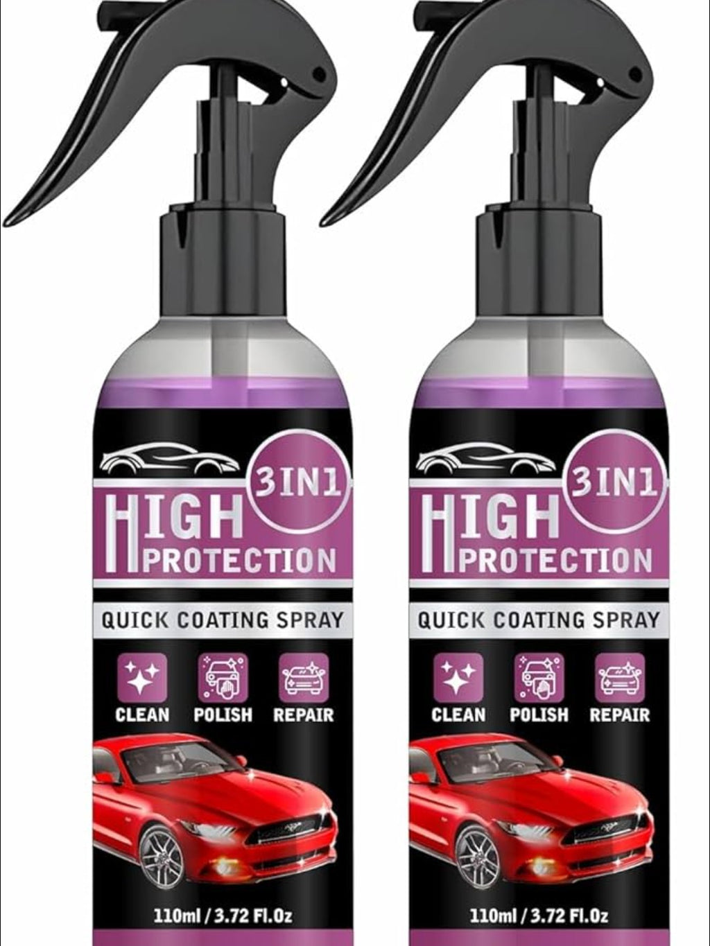 3 in 1 High Protection Coating Sprey (Pack of 2)